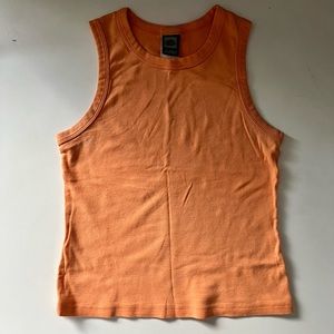 Orange tank top
